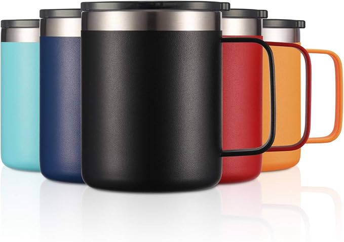 12 oz Insulated Travel Coffee Mug - Image 2