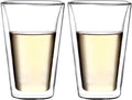 Amlong Crystal Double Wall Glass Tumbler, Highball Glass by Amlong+Crystal
