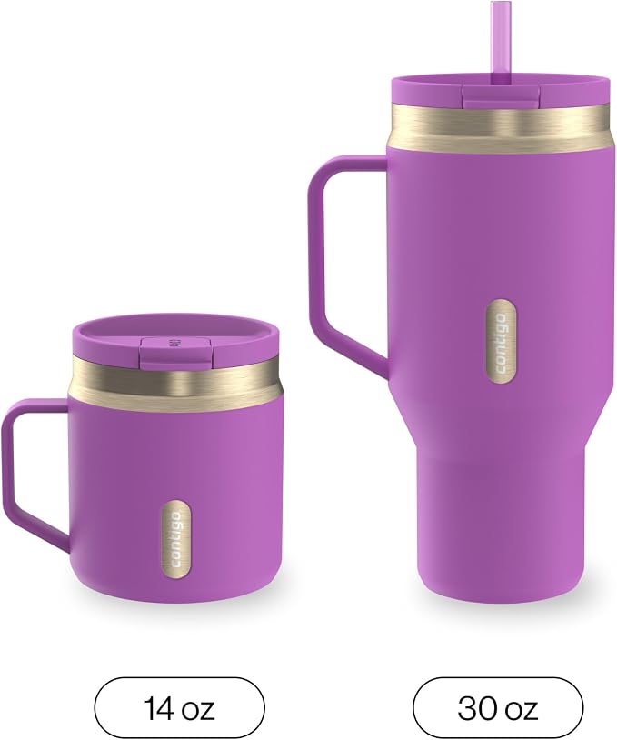 Contigo SnapSeal 30 oz Stainless Steel Vacuum-Insulated Tumbler - Image 4