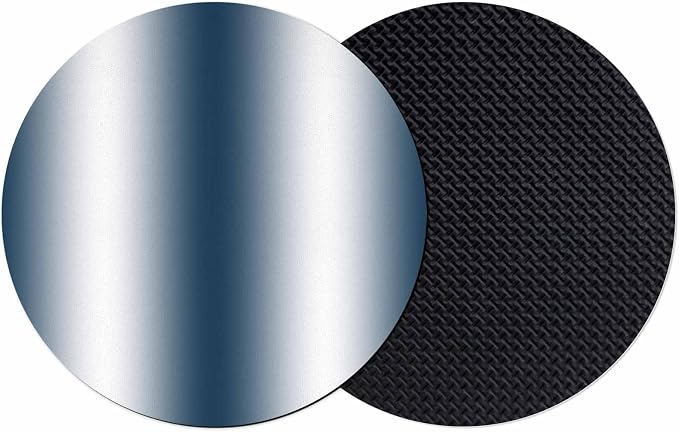 Ombre Dark Blue Coasters Set of 2, Modern Minimalist Geometric Gradient Color by PIEPLE