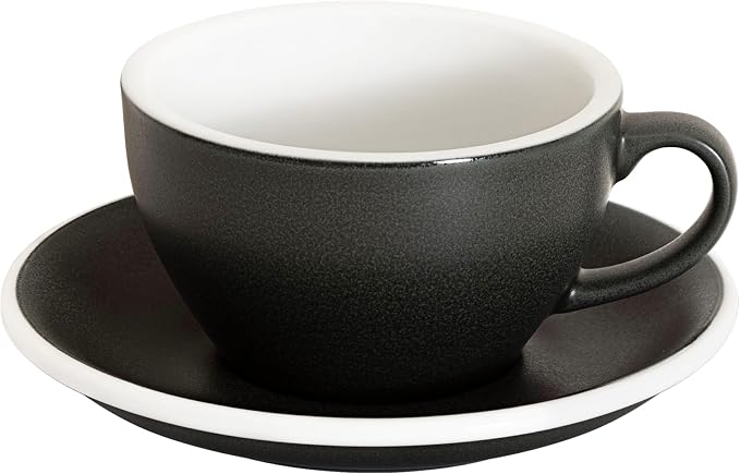 Loveramics Matt Cappuccino Cup, 8 oz Ceramic Latte Art Mug by LoveramicsUSA