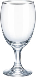 Patelai Set of 1 Water Goblet, 16 oz Clear Drinking Glasses Bulk Dishwasher Safe by Patelai