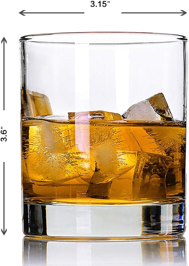 Whiskey Glasses, 11 oz, Premium Scotch Glasses, Bourbon Glasses - Image 3