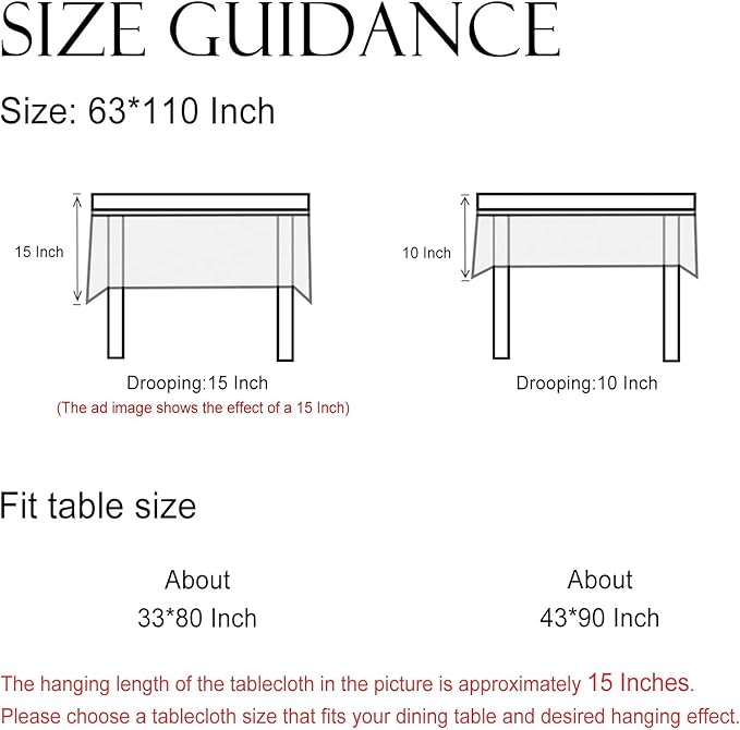 ISAENNE Designer Vintage Linen Elegant Extra Long Table Cloth Rectangular,Chinoiserie Floral Tablecloth,Durable Decor Table Cover for Dining Thanksgiving Kitchen Party,63"*110"-Segerman B