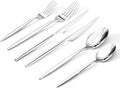 48 Piece Silverware Set for 8 by KINGSTONE