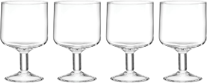 Lenox Tuscany Classics Stackable Drinkware, Dishwasher Safe, Wine Glasses by Lenox
