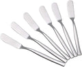 Stainless Steel Butter Knife Set of 12, Spreader Knives by Xowine