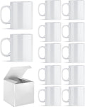 ABBSH Sublimation Mugs, Sublimation White Coffee Mugs Tazas Para Sublimacion by ABBSH