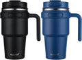 20 oz Insulated Travel Coffee Mug Tumbler by ALOUFEA