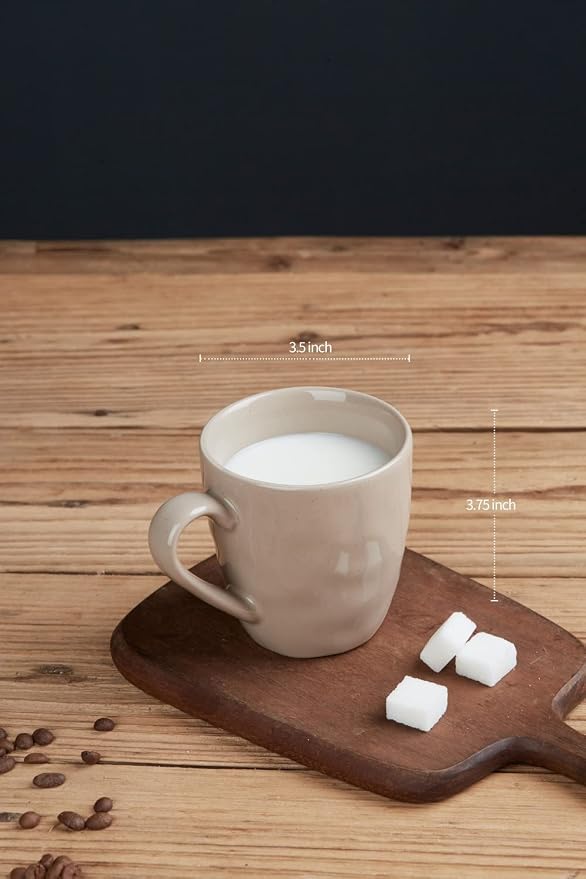 famiware Mars 4 Pieces Coffee Mug, 14oz Tea Mug, Catering Mugs - Image 2