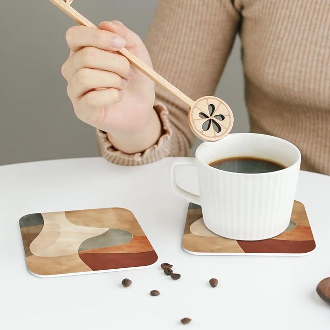 Minimal Abstract Shapes Print Coasters - Image 6