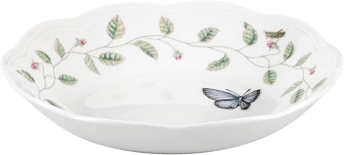 Lenox Butterfly Meadow Porcelain Pasta Bowl Set - Image 2