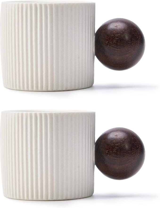 Ceramic Mini Espresso Cups Demitasse Cups by CLASGLAZ