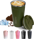 SPLMIFA Travel Coffee Mugs Leak-Proof, Reusable Coffee Cups by SPLMIFA