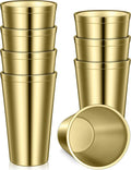 Zopeal Stainless Steel Cups 16 Oz, Double Wall Vacuum Pint Cup Tumbler by Zopeal
