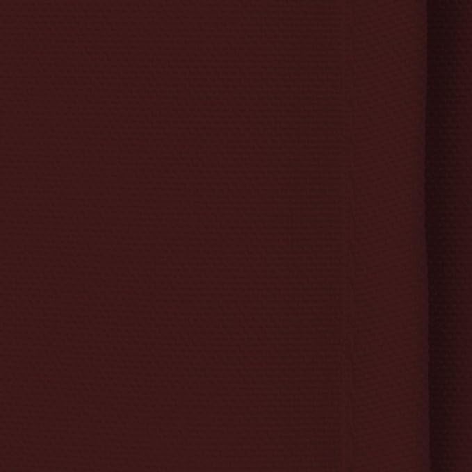 Lann's Linens 70 x 120 Inch Rectangular Tablecloth, Washable Polyester Fabric Table Cloth for Dining Tables, Parties, Restaurants, Weddings - Burgundy