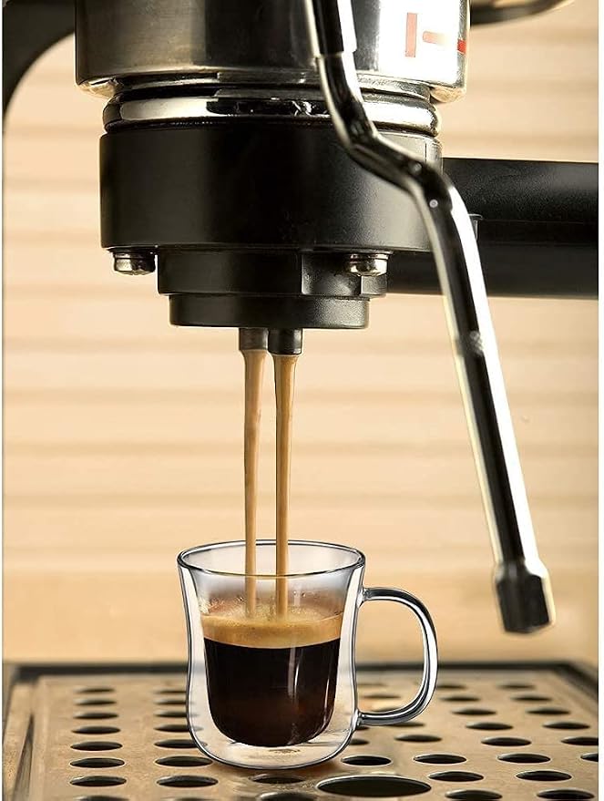 ecooe Espresso Cups 4 Oz Double Walled Glasses Coffee Mugs Set of 2, Insulated - Image 8