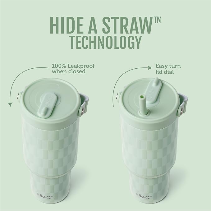 Ello Oasis Go+ 32oz Insulated Stainless Steel Tumbler - Image 2