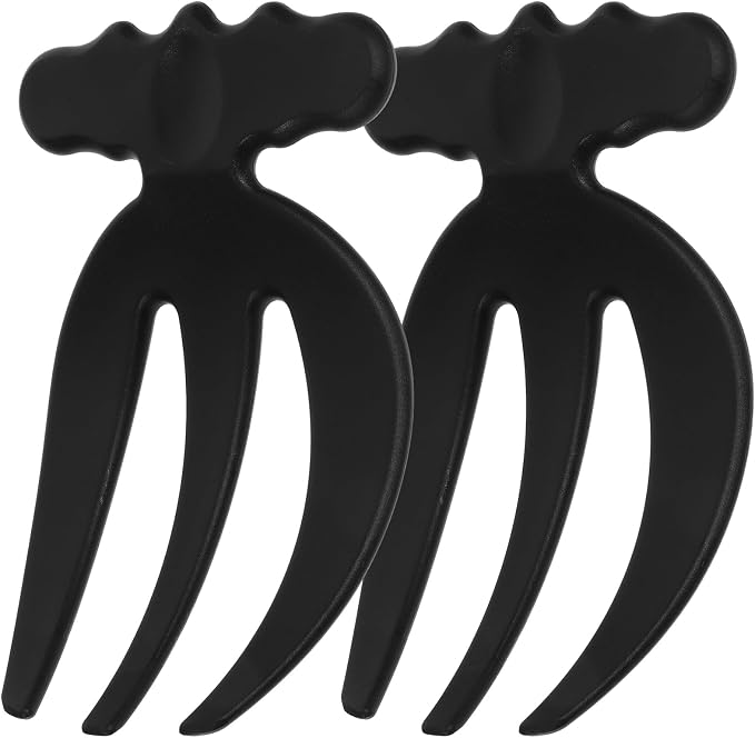 VOSAREA Plastic Salad Hands 4Pcs Set by Vosarea