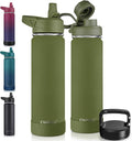 CIVAGO 22 oz Insulated Stainless Steel Water Bottle by CIVAGO