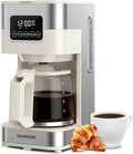 SHARDOR 10-Cup Programmable Coffee Maker, Regular & Strong Brew Drip Coffee by Shardor