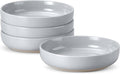 LIANYU Pasta Salad Bowls Set of 4, 33oz Large Round Serving Bowls, Wide and by LIANYU