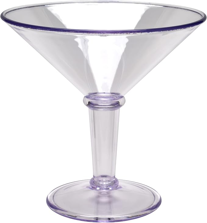 G.E.T. 48 oz Clear Jumbo Plastic Martini Glass | Dishwasher safe, Shatterproof - Image 2