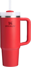 STANLEY Quencher H2.0 Flow State Tumbler, 30 oz, Chili Red | Handle and Straw | by Unknown