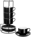 YOLIFE 8oz Porcelain Stackable Cappuccino Cups by YOLIFE