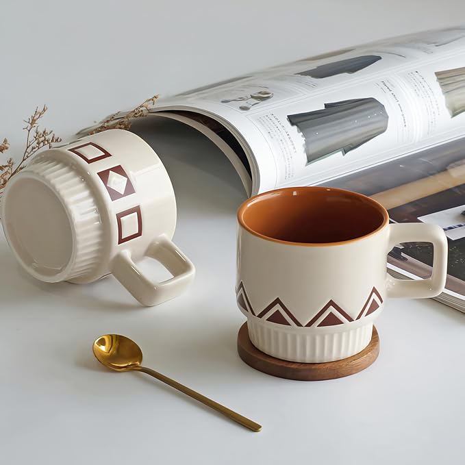 Stackable Coffee Mug Sets of 4 - Image 7