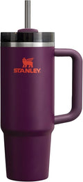 STANLEY Quencher H2.0 Flow State Tumbler, 30 oz, Plum | Handle and Straw | by Unknown
