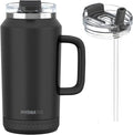 Hydraful 64 oz Tumbler with Handle and Straw by Hydraful