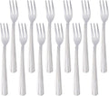 Oyster Fork Set of 12, 5.4 Inch Stainless Steel Cocktail Forks, 3 Tines Mini by KitchenDining