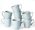 famiware Jupiter Coffee Mugs Set of 8, 13 oz Coffee Mug, Microwave and by Famiware