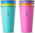 Stainless Steel Cups-20 oz Colorful Stackable Metal Drinking Glasses 6 Pcs | 20 by Vinur