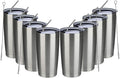 MEWAY 20oz Tumbler 8 Pack Double Wall Vacuum Insulated Travel Mug Bulk by MEWAY