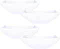 PLASTICPRO Disposable 32 ounce Square Serving Bowls, Party Snack or Salad Bowl by PLASTICPRO