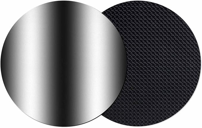 Ombre Black Coasters Set of 2, Modern Minimalist Geometric Gradient Color by PIEPLE