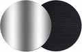 Ombre Dark Grey Coasters Set of 2, Modern Minimalist Geometric Gradient Soft by PIEPLE
