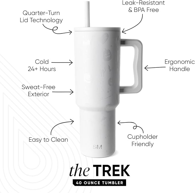 Simple Modern Halloween Tumbler - Image 2