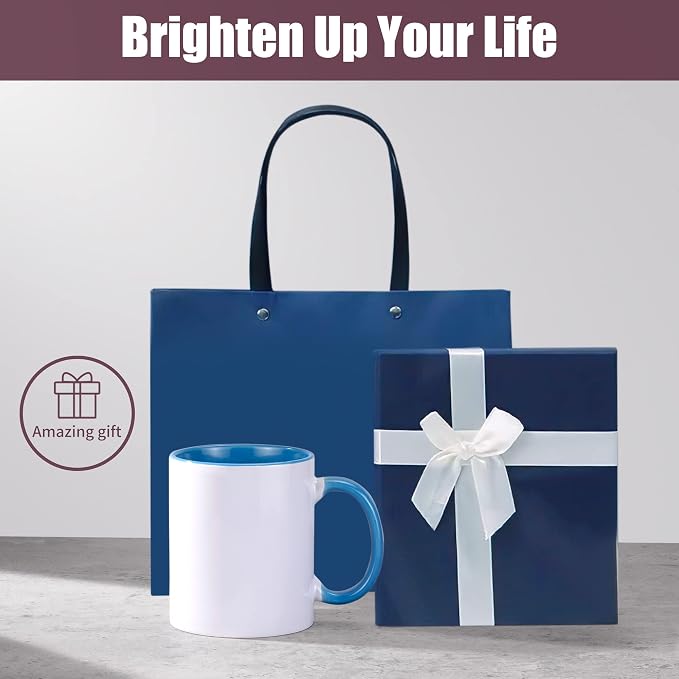 TANGLONG 11oz Sublimation coffee Mugs Set of 12-6 Assorted Colors-with Box | - Image 8