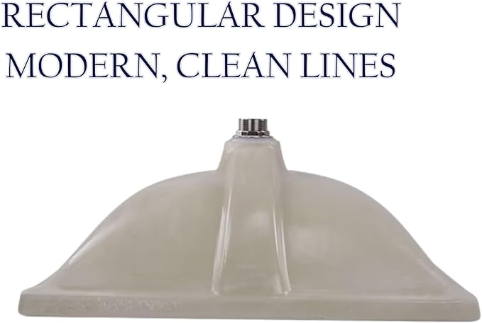 Nantucket Sinks Undermount Bathroom Sink – 18" x 13" Interior Rectangular Bowl, Ceramic Bath Sink for Vanity, w Overflow, High Gloss White Vitreous China, Scratch & Stain Resistant – UM-18x13-W