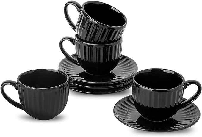 Hasense 4 Oz Espresso Cups by Hasense