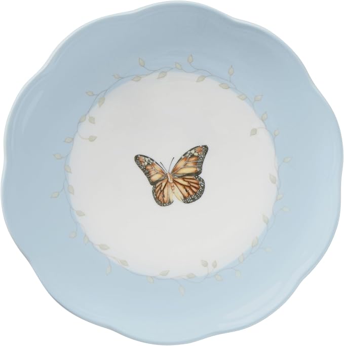 Lenox Dessert Plate Set, Lenox Butterfly Meadow Colors Collection 4-Piece - Image 6