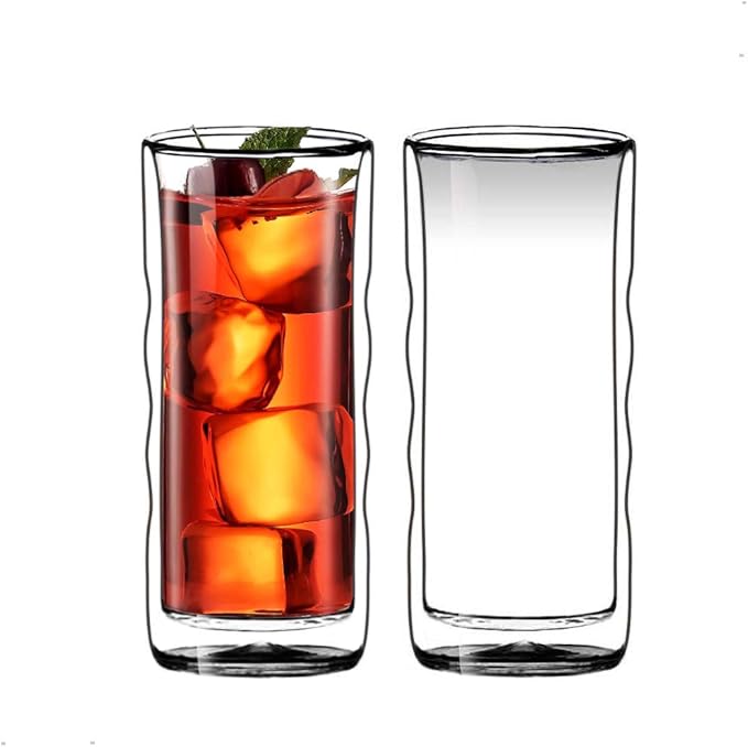 Sun's Tea(tm 20oz Wave Strong Double Wall Thermo Glasses by SunsTea