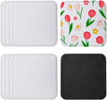 10 Pcs Sublimation Coasters Blanks by Unknown