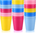 Eccliy 36 Pcs Kids Cups Bulk, 8 oz Plastic Toddler Drinking Cups Unbreakable by Eccliy
