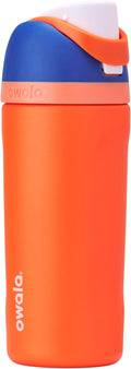 Owala FreeSip Kids Stainless Steel Water Bottle 16 oz Blue Citrus by Unknown