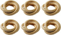 wonlex Wooden Napkin Rings Set of 6, Farmhouse Wood Napkin Ring, Handmade by wonlex