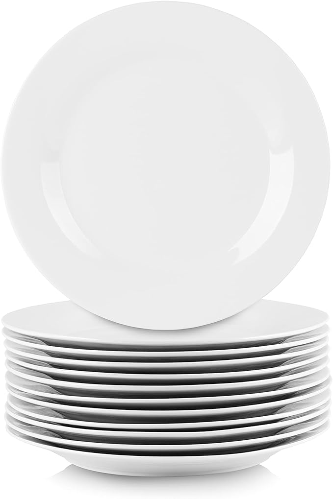 10 Strawberry Street 10.5" Catering Round Dinner Plate by 10StrawberryStreet